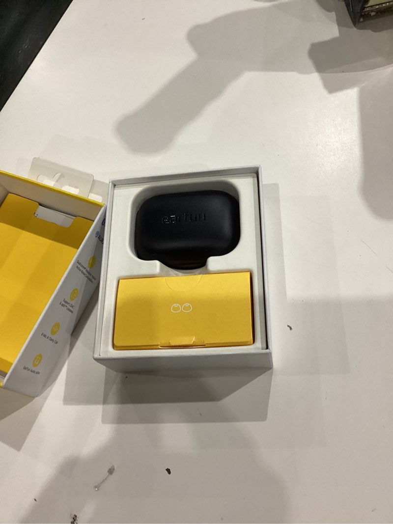 Condition photo showing Good Condition for EarFun Air Pro 4 Adaptive Hybrid Noise Canceling Wireless Earbuds, Qualcomm Snapdragon Sound, aptX™ Lossless, 6 Mics AI CVC 8.0 Call, LDAC Hi-Res Audio, 52H Playtime, Bluetooth 5.4, in-Ear Detection Black
