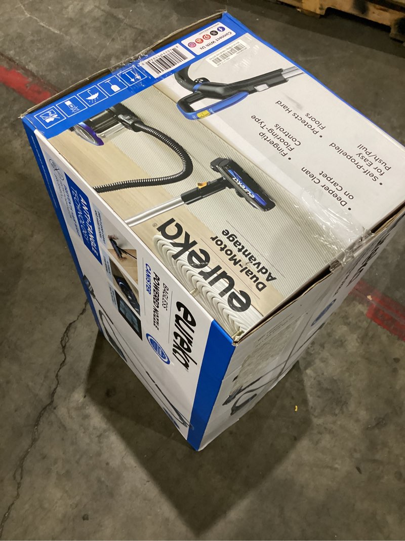 Condition photo showing Good Condition for Eureka NEU10AE5 Powerful Bagless Upright Vacuum Cleaner Carpet and Floor, AirSpeed Ultra-Lightweight Vacuum Cleaner, w/ Replacement Filter, Blue Blue AirSpeed NEU10AE5