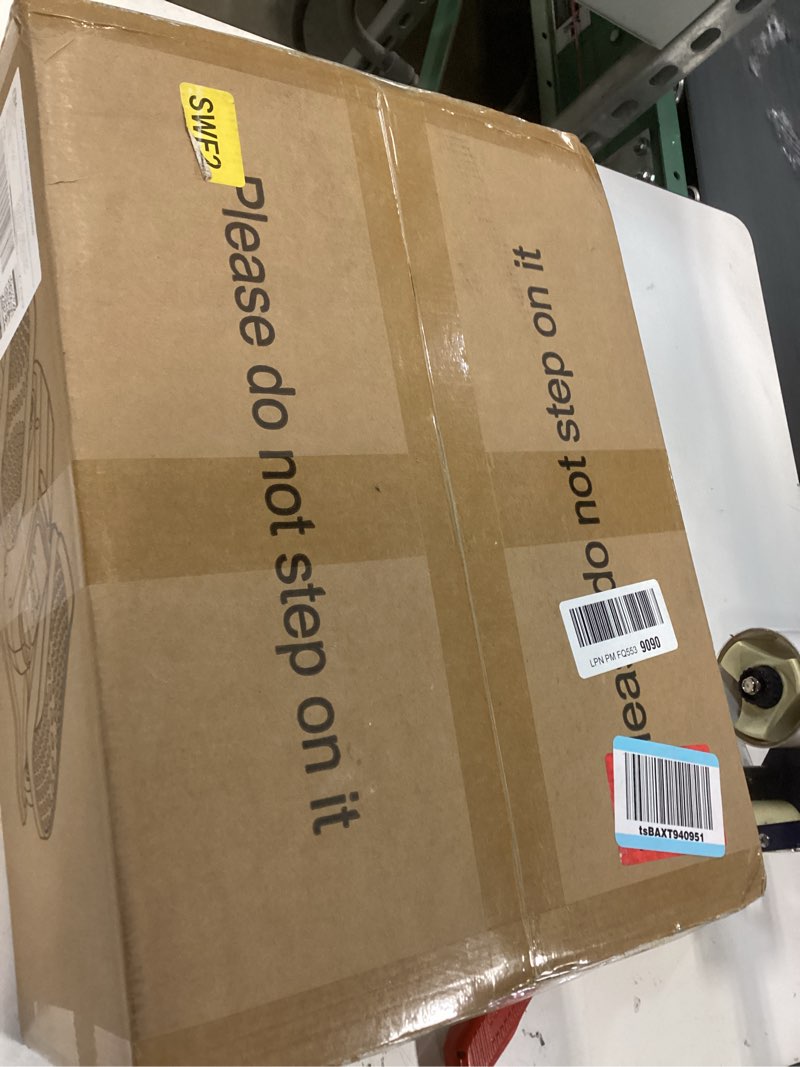 Condition photo showing New/Like New for Under Desk Elliptical Machine, Electric Elliptical Exerciser for Senior, Quiet & Small Electric Seated Pedal Exerciser for Home with Display Monitor, Remote Control & 12 Adjustable Speeds Black