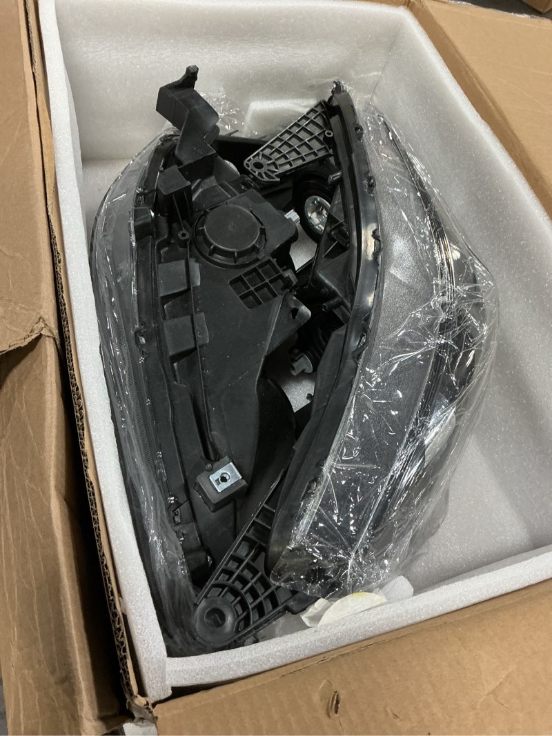 Condition photo showing Good Condition for munirater 1 Pair Headlights Replacement for A-ccord Sedan 2013 2014 2015 Headlamp DRL Halogen Black Driver and Passenger Side RH&LH