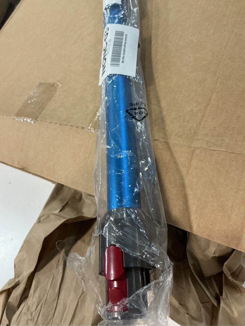 Condition photo showing As Is for replacement quick release extention wand stick tube for dyson v7 v8 v10 v11 v15 stick vacuum cleaner accessories kit, replace parts number 969109-01 (blue)