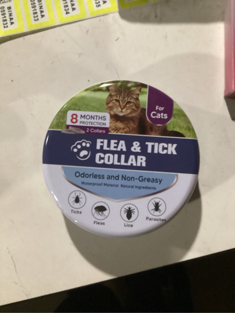 udyoude flea collar for cats, cat flea and tick collar, cat flea collars, kitten tick collars, adjus
