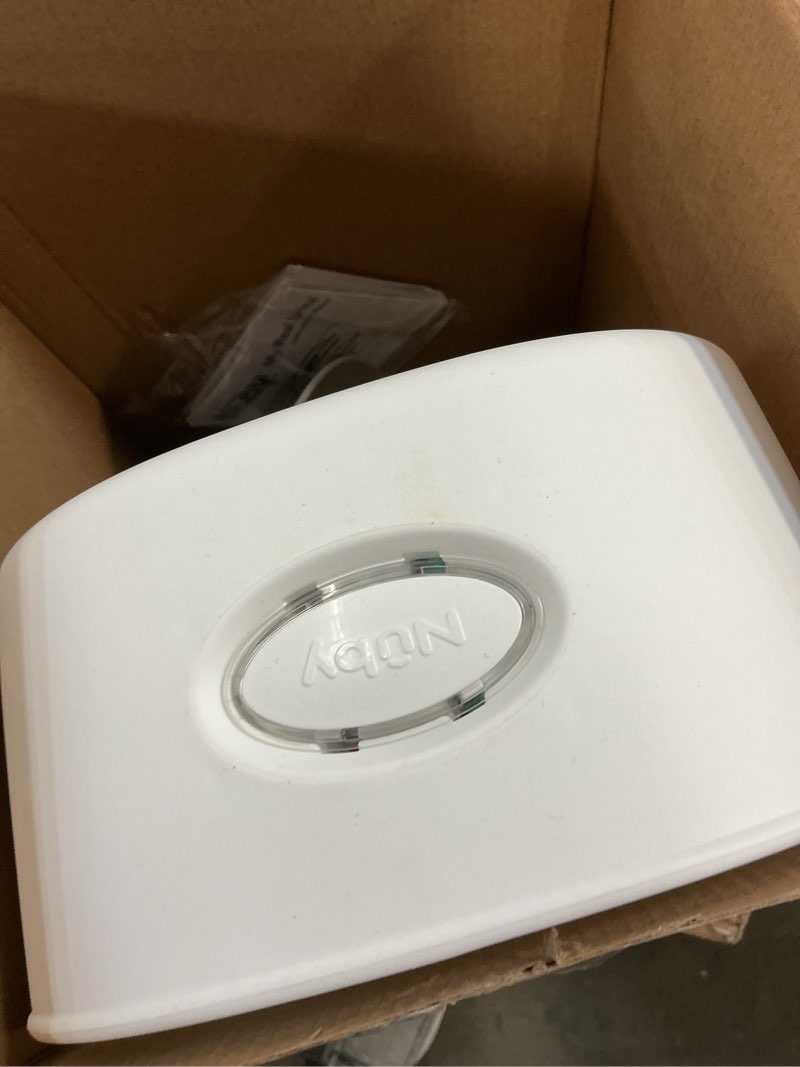 Condition photo showing As Is for nuby my real training urinal - freestanding - with life-like flush button and sound - potty training for boys - 18+ months - white