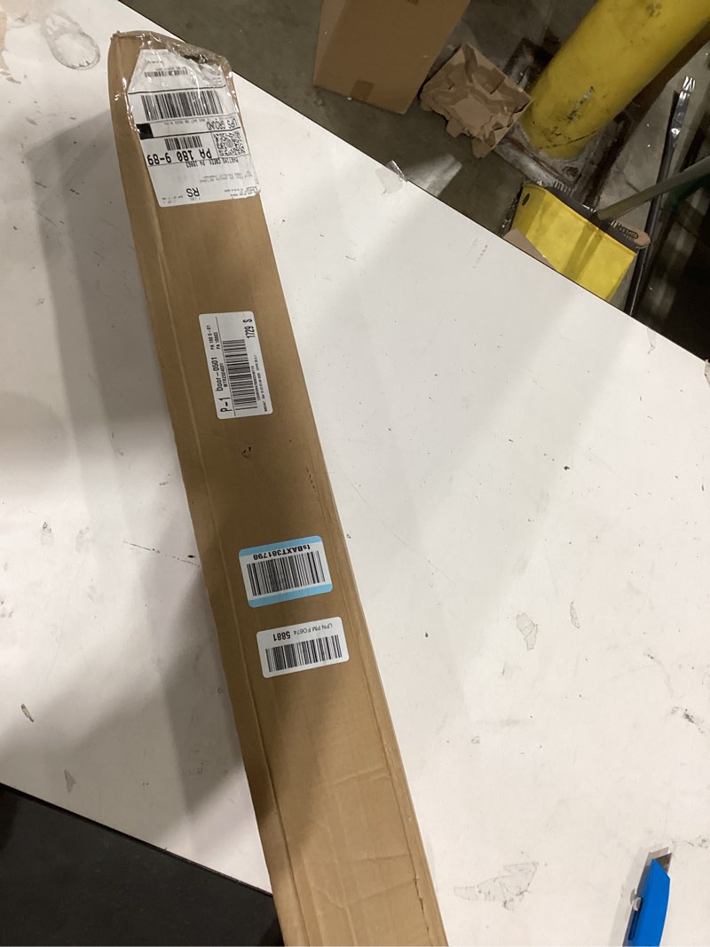 Condition photo showing New/Like New for LazBlinds No Tools No Drill Cordless Bamboo Roman Shades, Light Filtering Window Treatment, Roll Up Bamboo Blinds for Windows 44'' W x 64'' H, Whitewash T Light Filtering-whitewash T 44" W x 64" H