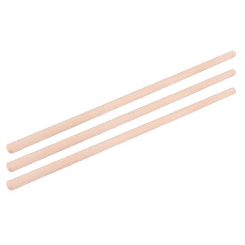 Luqeeg 3 Pcs Yoga Stick, Open Shoulder Correct Hunchback Stick, with Environmental Wood Material, Body Training Fitness for Yoga Assist, 2x70cm