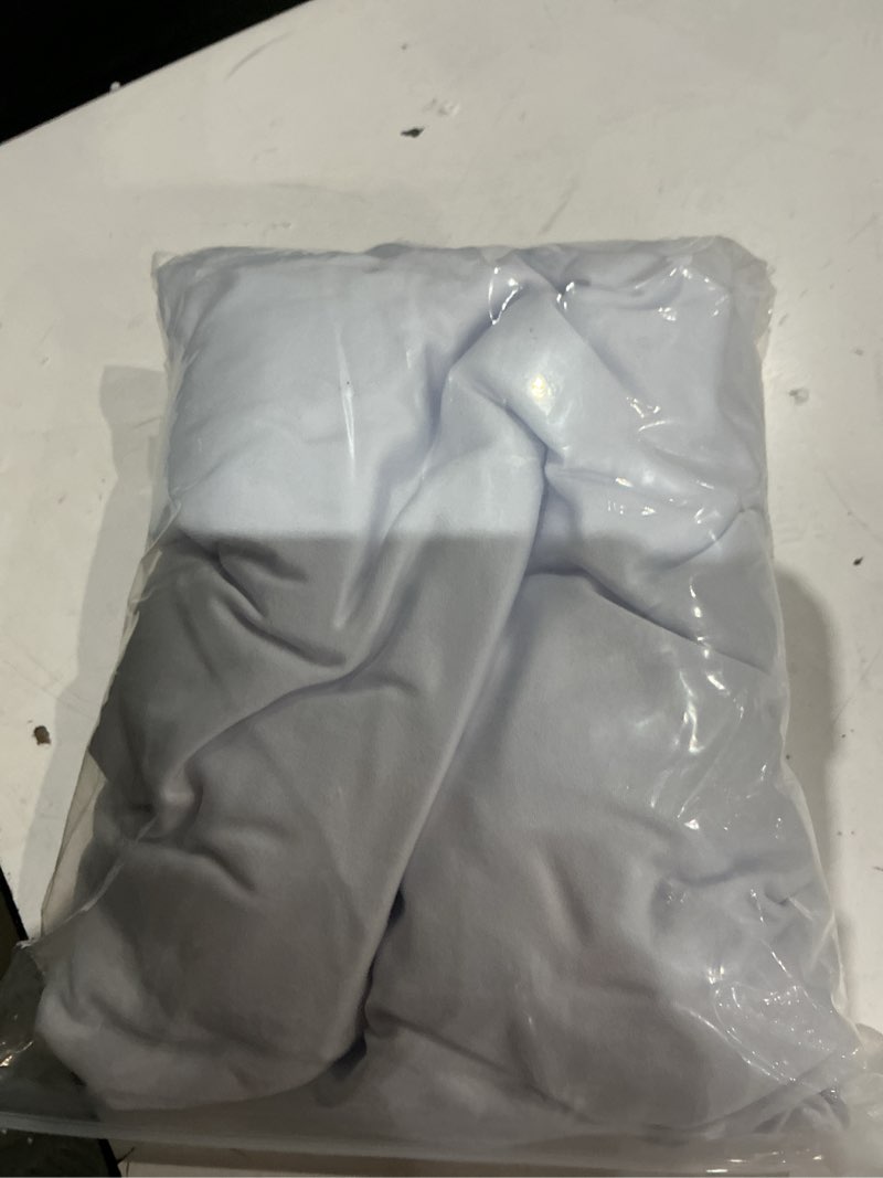 Condition photo showing Good Condition for lzy spandex fitted stretch table cover for 6 ft or 4ft or 8ft folding table, rectangular cocktail tablecloth, perfect for party or banquet (6ft white) white 72" x 30" (rectangular)