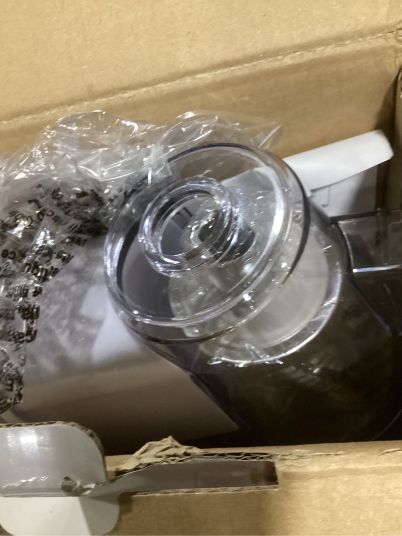 Condition photo showing New/Like New for Geedel Rotary Cheese Grater - Upgraded Vegetable Shredder with 4 Interchangeable Blades, Easy to Clean Cheese Shredder with Handle, Kitchen Grater Nuts Grinder for Cutting Cheese, Vegetable, Nuts White