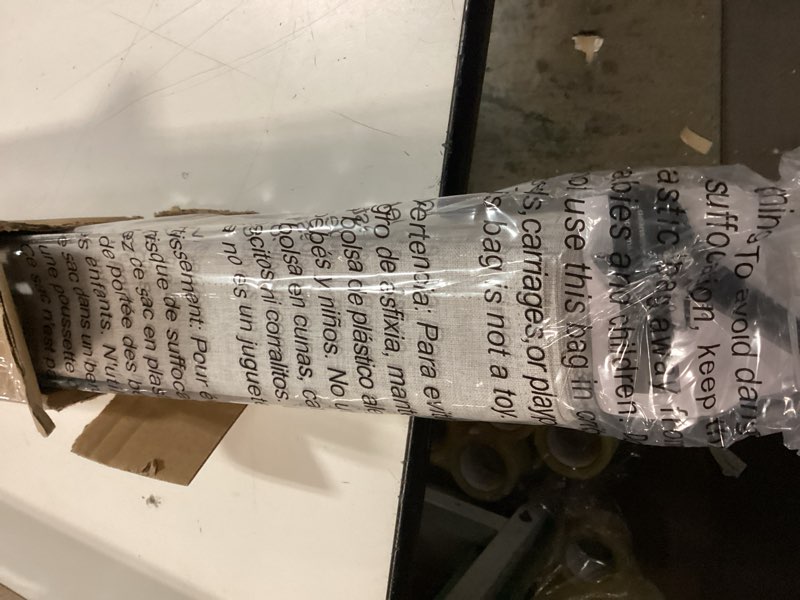 Condition photo showing Good Condition for LazBlinds No Drill Roman Shades for Windows, Cordless Blackout Window Shades with UV Protection, Polyester Fabric for Bedroom & Living Room, 35" W x 64" H, Natural Blackout - Faux Linen - Natural 35"W x 64"H