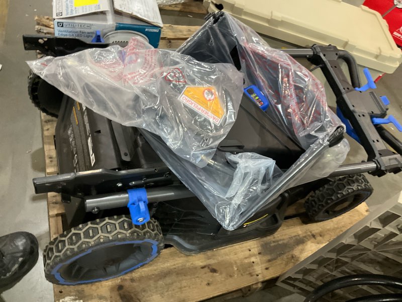 kobalt electric self propelled mower