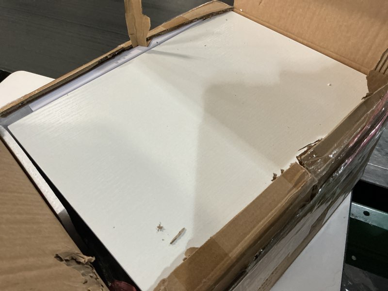 Condition photo showing Good Condition for furnulem white tall dresser for bedroom,vertical storage tower unit and end table with 6 fabric drawers, nightstand furniture with drawer organizer in living room,closet,entryway,hallyway white 11.5"d x 16"w x 39.6"h (6 drawers)