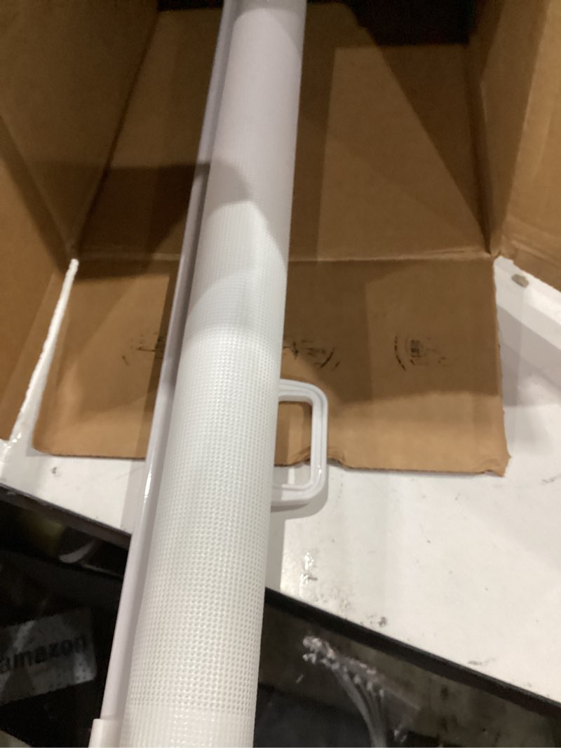 Condition photo showing Good Condition for probebi retractable baby & dog gate - extends to 54" wide, 34" tall - stair, doorway & hallway use b-white 34" tall x 54" wide