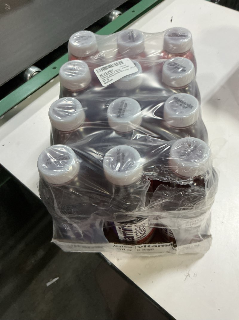 Condition photo showing Good Condition for (JAN /26/26) vitaminwater XXX Acai-Blueberry-Pomegranate Zero Sugar, Flavored Water Beverage, 20 fl oz Bottles, 12 Pack Zero Sugar XXX Açai Blueberry Pomegranate 20.05 Fl Oz (Pack of 12)