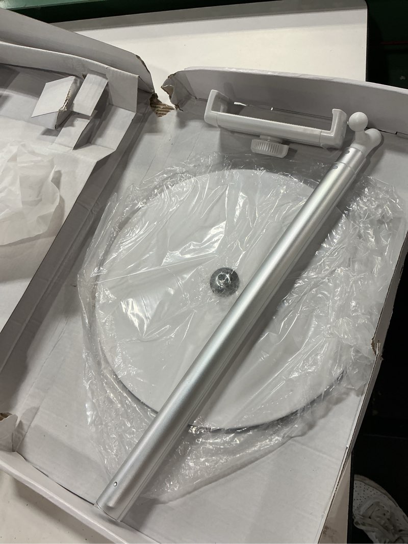 Condition photo showing Good Condition for oatsbasf heavy-duty ipad stand floor 66.1" height-adjustable tablet holder | overhead bed stand, universal tablet floor stand fits 4.7-12.9" ipad pro/air/mini, kindle & cell phones