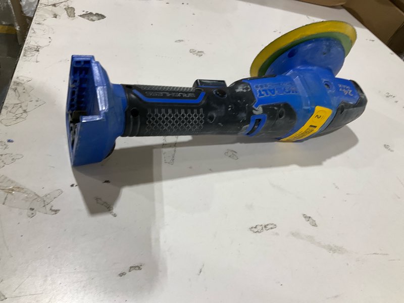 Condition photo showing As Is for 6” orbital polisher