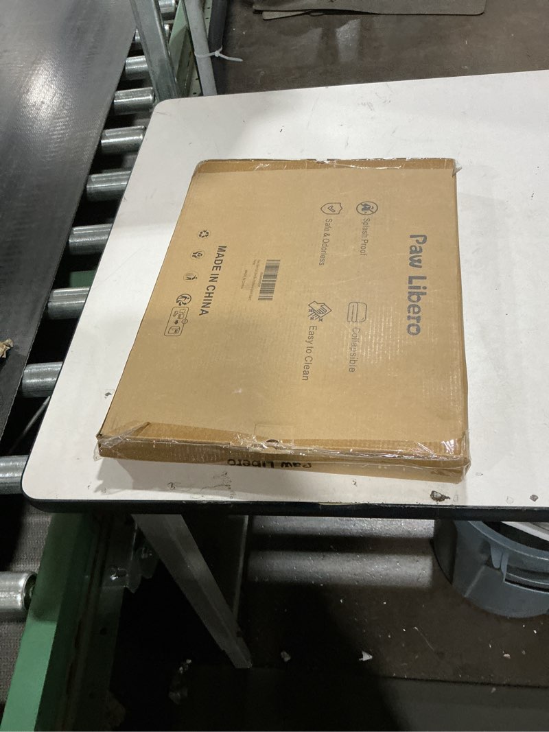 Condition photo showing Good Condition for 28"L × 20"W × 17"H Foldable Cat Litter Box Enclosure, All-in-One Litter Box Splash Guard for Large Litter Pan, High Sided Litter Box Shield with Removable Mat, Easy to Clean, No Mess, Odorless XL - 27.76"×19.5"×16.93"