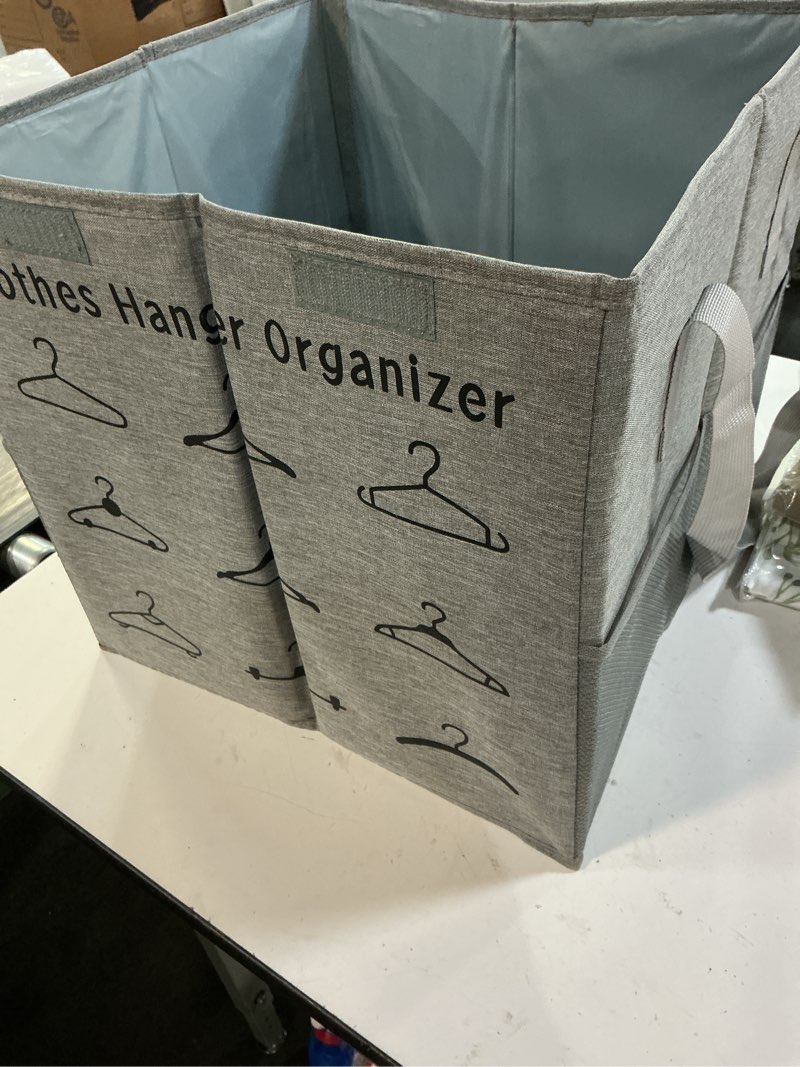 Condition photo showing Good Condition for (incomplete)large sturdy hanger storage, hanger organizer space saver, p