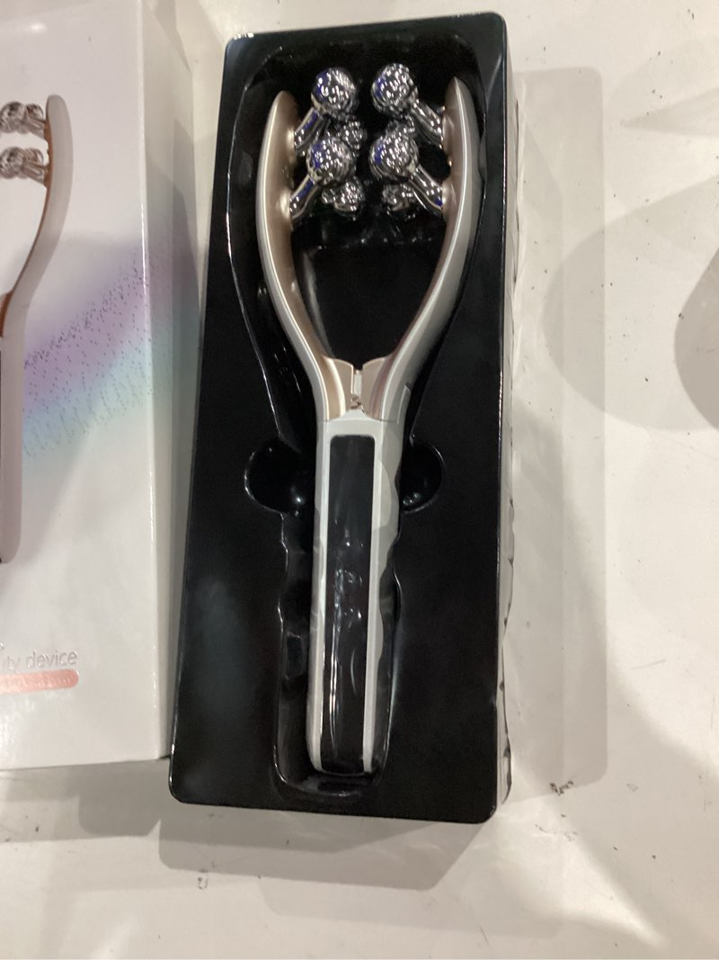 Condition photo showing As Is for doge&vollar facial massager face and neck | shaper & slimmer for women | korean skin care | lymphatic contour face brush face roller lymphatic drainage | rechargeable for home & travel use