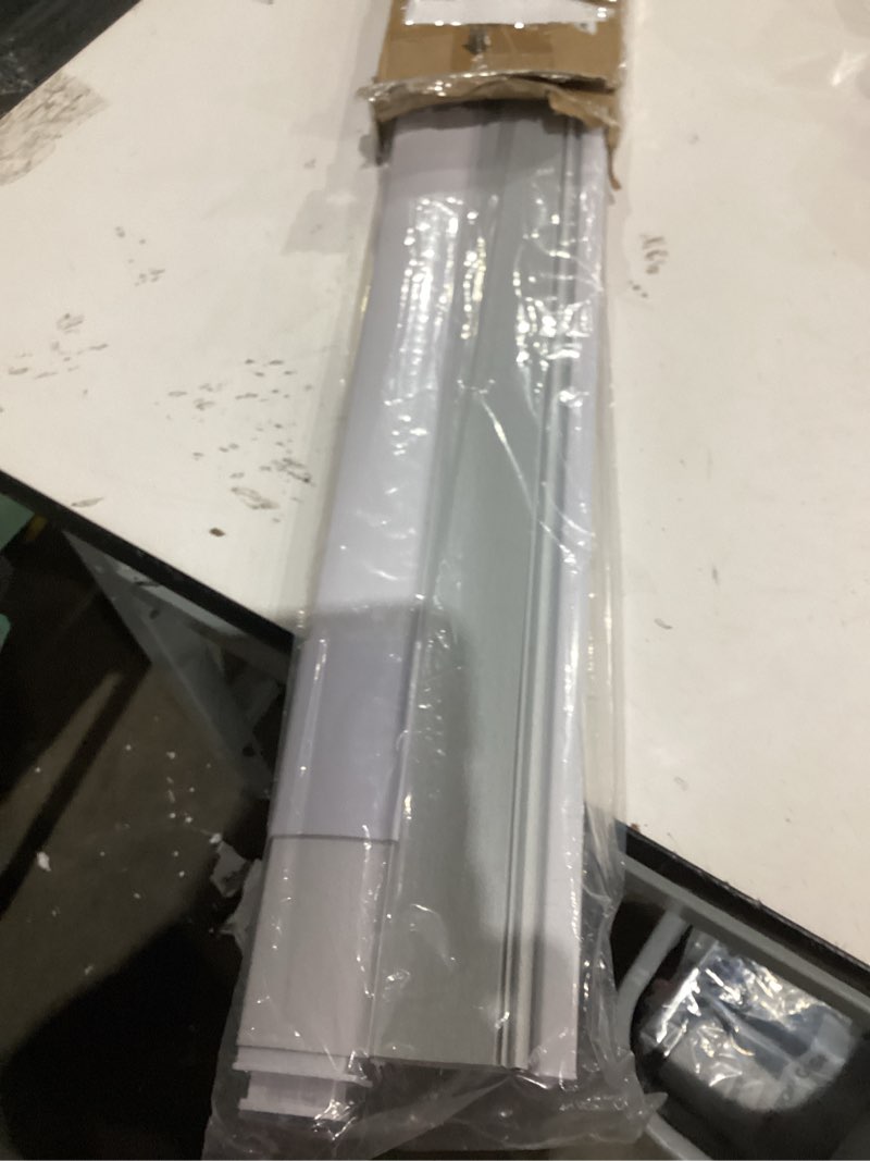 Condition photo showing Good Condition for No Drill Cellular Shades for Indoor Windows, Thermal Insulating & Noise Reducing Honeycomb Blinds, Free Stop Cordless Blackout Shades, White, 37 1/2" W x 64" H 37 1/2"W x 64"H White(blackout)