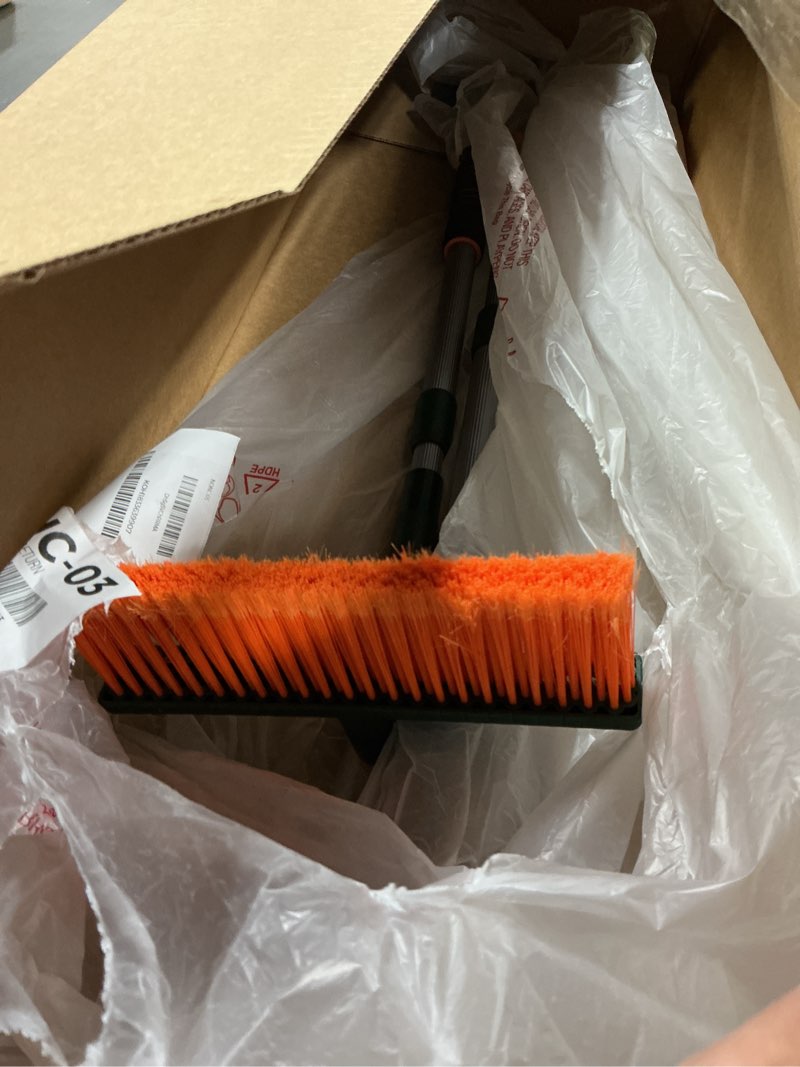 Condition photo showing Good Condition for 2 Pack 40" Extendable Snow Brush with Detachable Ice Scraper Snow Removal Tool Brush for Car Truck SUV Vehicle Windshield Foam Grip, Heavy Duty Auto Winter Car Accessories (Dark Green)