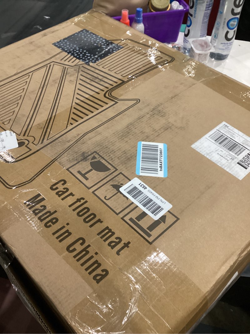 Condition photo showing Good Condition for Custom for 2019-2025 2026 BMW X7 7 Seat Floor Mats 3 Rows Cargo Mats Trunk Liner and 2nd 3rd Backrest Mat for BMW X7 G07 Accessories TPE All Weather Protection (Only for 7 Seater) for 2019-2026 BMW X7-7 Seater Full Set