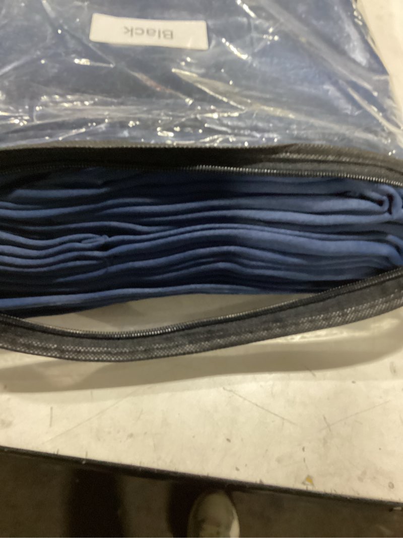 Condition photo showing New/Like New for Diraysid Navy Blue Blackout Curtains for Bedroom and Living Room Thermal Insulated Room Darkening Curtains Drapes, 52 x 84, 2 Panels Navy Blue 52"W x 84"L (Pack of 2)