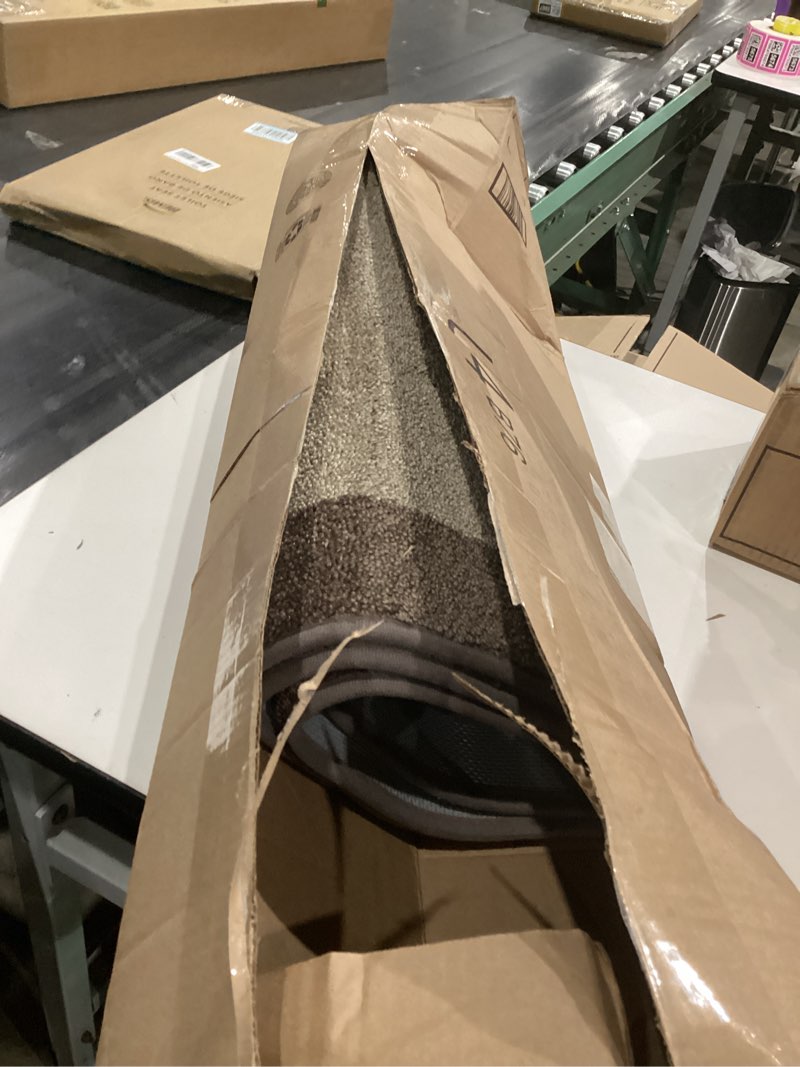 Condition photo showing Good Condition for machine washable kitchen rug 24" x 96", non slip kitchen mat for floor, absorbent entrance runner rug for bedroom, hallway, bathroom, door (roll packing)