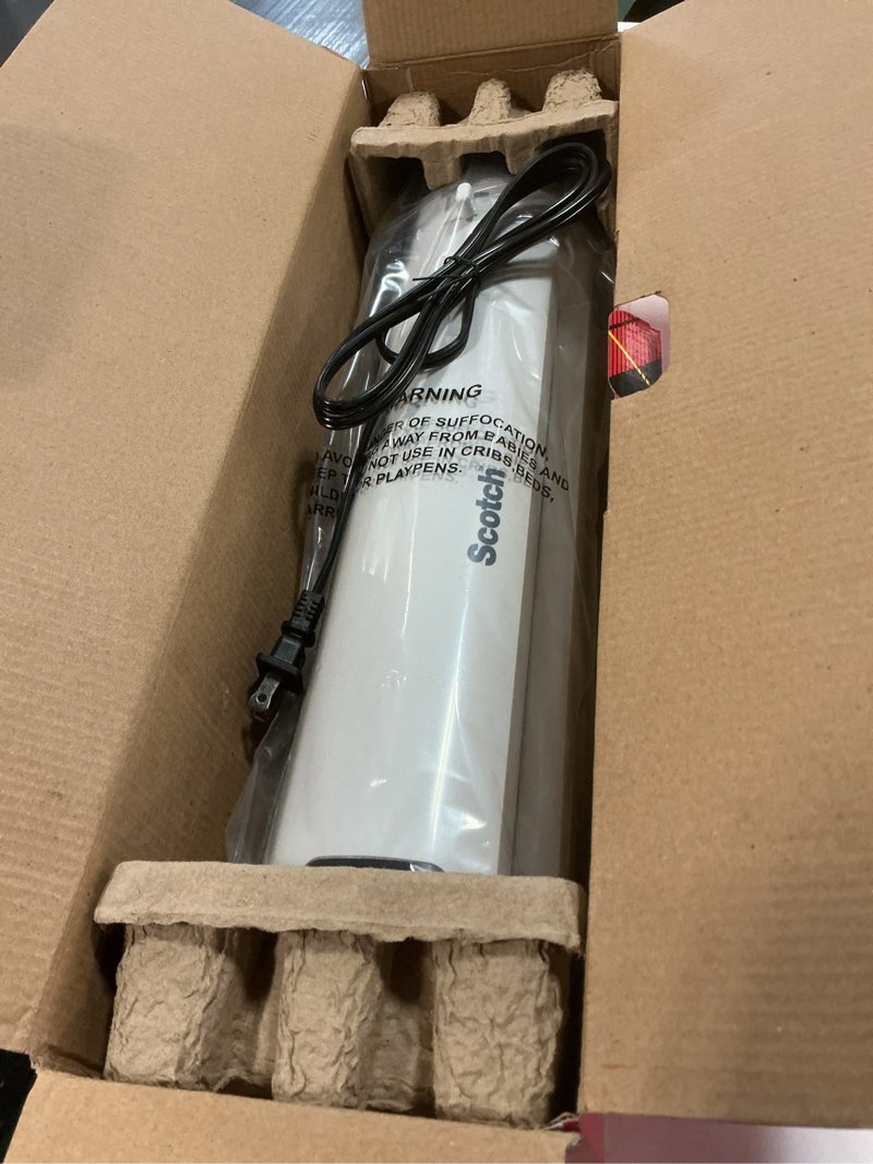 Condition photo showing New/Like New for Scotch Thermal Laminator, Extra Wide 13 Inch Input, Ideal for Teachers, Small Offices, or Home (TL1302X)