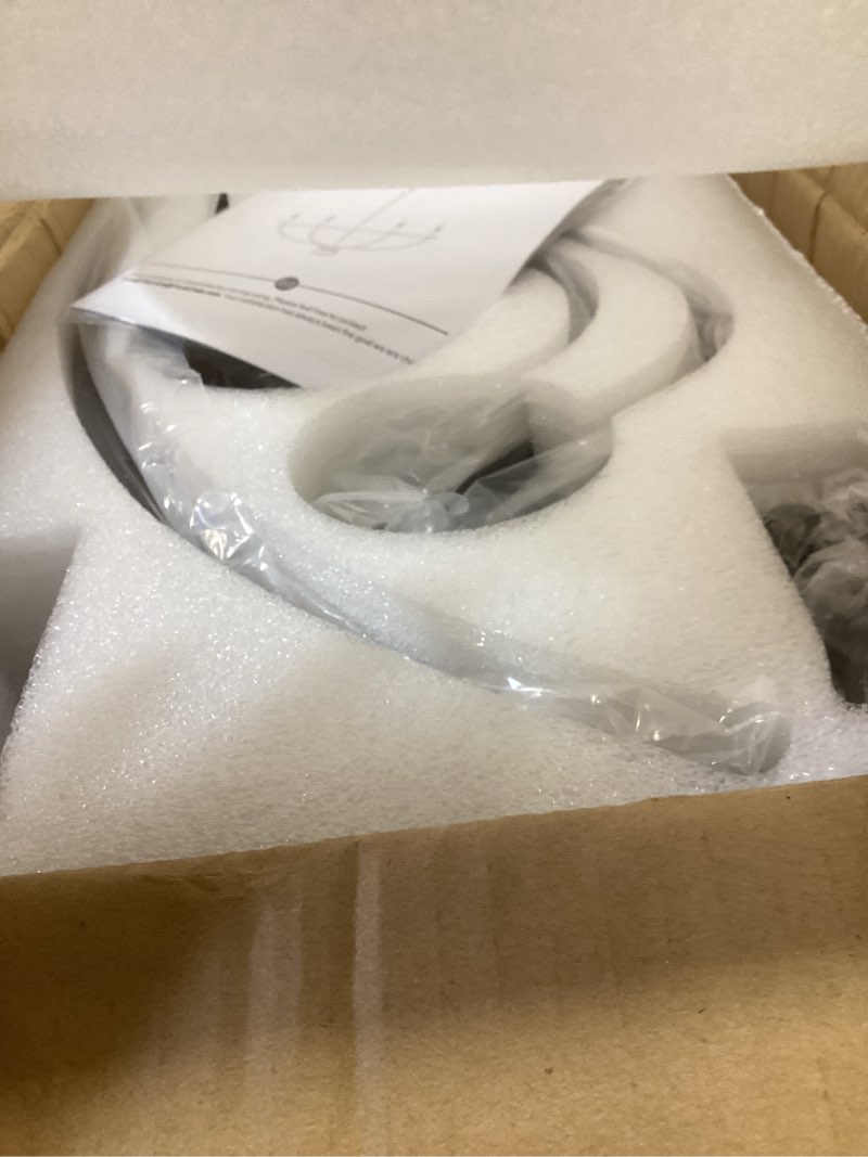 Condition photo showing Good Condition for black dining room light fixture, 6-light farmhouse black chandelier for bedroom metal candle chandeliers hanging lighting for kitchen living room entryway foyer, 28.54in black 6-light