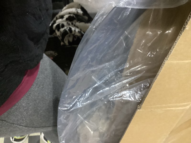 Condition photo showing As Is for gxarts black right front fender flare molding trim 4m0-853-718-a-gru compatible with audi q7 2017 2018 2019 passenegr front fender flare 4m0853718agru