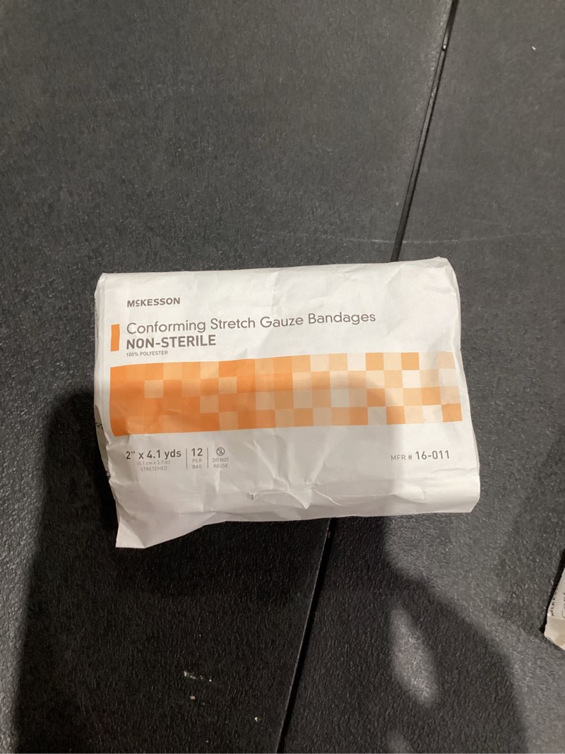 Condition photo showing New/Like New for McKesson Conforming Stretch Gauze Bandages, Non-Sterile, 2 in x 4 1/10 yds, 12 Count 2 Inch X 4-1/10 Yard ( 12 ct)