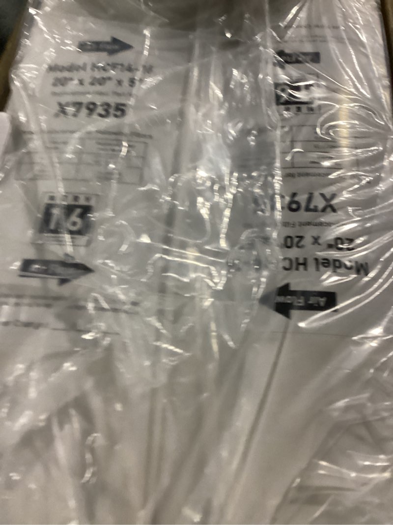 Condition photo showing New/Like New for x7935 20"x20"x5" merv 16 furnace air filter replacement compatible with lennox x7935 filter model hcc14-23 and honeywell filter models fc100a101 and fc200e1011, 2 pack