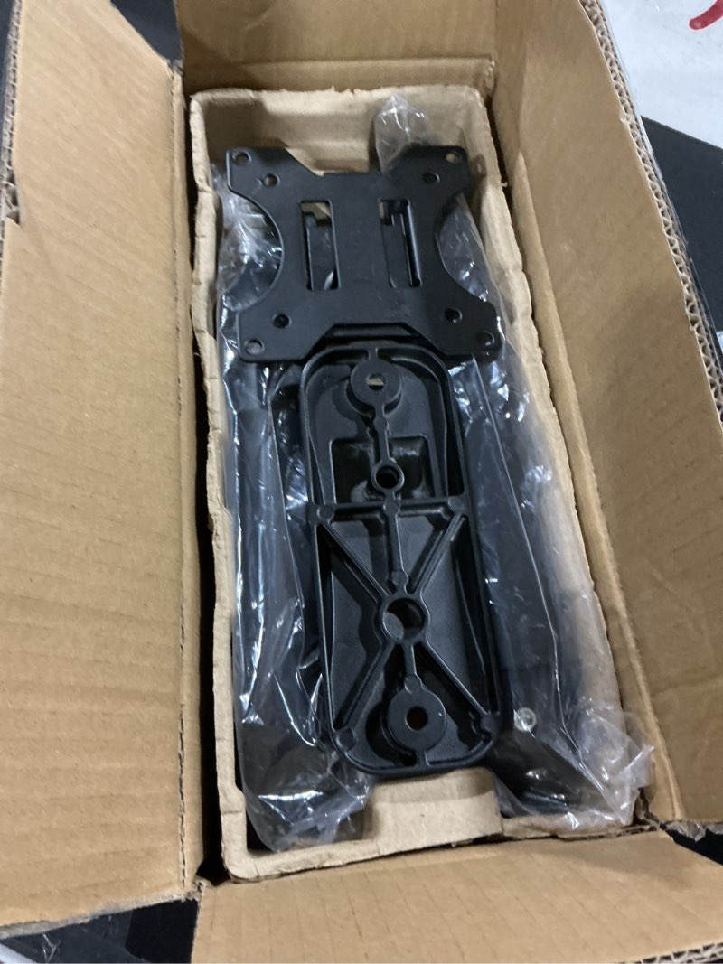 Condition photo showing Good Condition for monTEK Single Monitor Wall Mount for 17 to 32 inch Flat/Curved Screens, Holds to 19.8 lbs, Full Motion Adjustable Mechanical Spring Monitor Arm, 75x75/100x100 VESA Wall Mount, Black