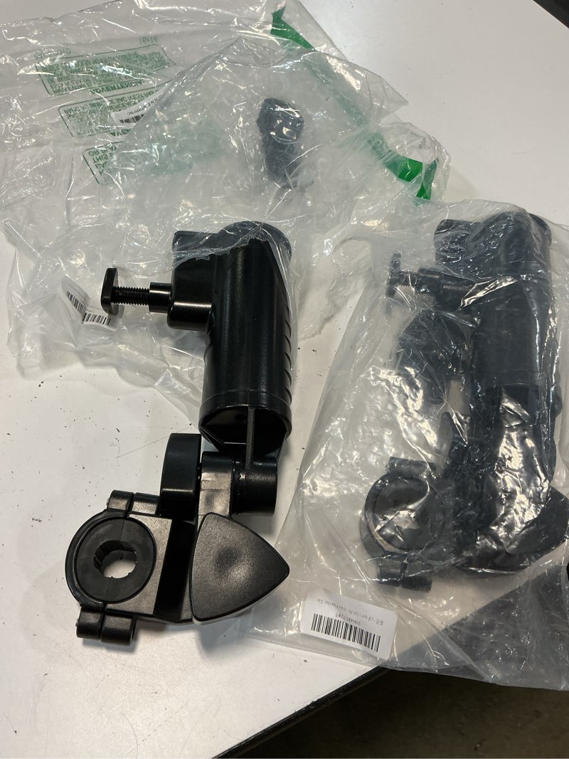 Condition photo showing Good Condition for (pack of 2) golf push cart and trolley umbrella holder, universal adjustable umbrella holder for chair/stroller/wheelchair/bike