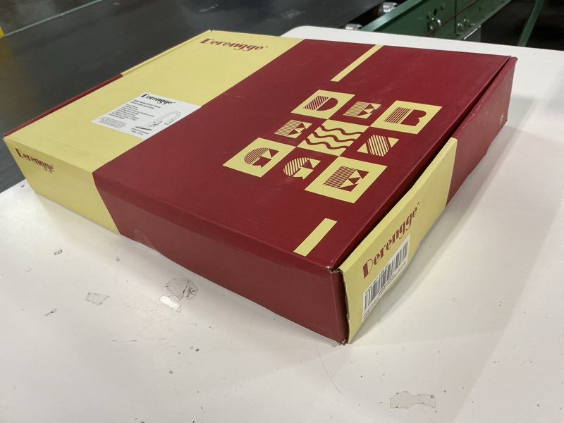 Condition photo showing New/Like New for Derengge Pull-Down Sprayer Kitchen Faucet, Brushed Gold Single Handle Kitchen Sink Faucet,1 Hole or 3 Hole Installation,KF-0258-BG