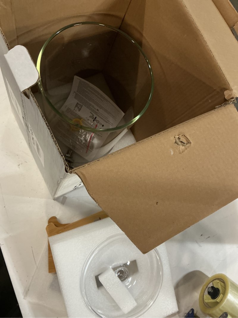 2.2 gallon glass beverage dispenser with stand | glass water dispenser with stand | leakproof spigot