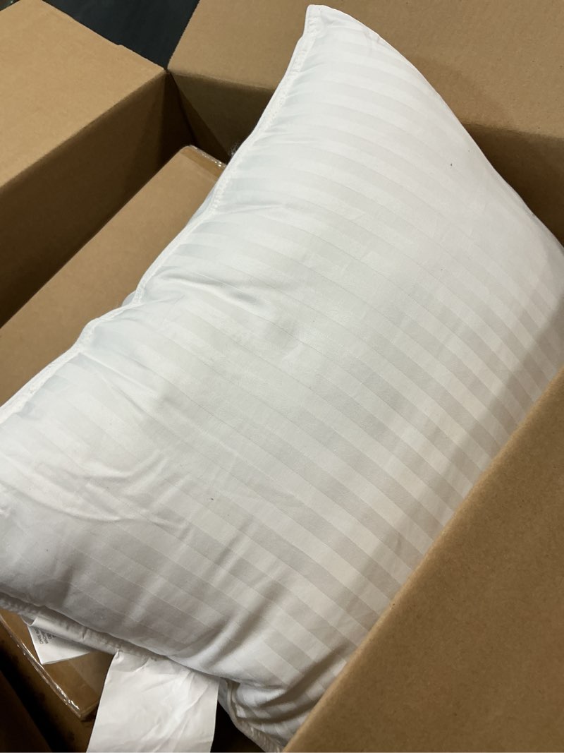 Condition photo showing Good Condition for Beckham Hotel Collection Bed Pillows Standard/Queen Size Set of 2 - Original Soft Down Alternative Pillow for Sleeping - Soft Support for Back, Stomach or Side Sleepers