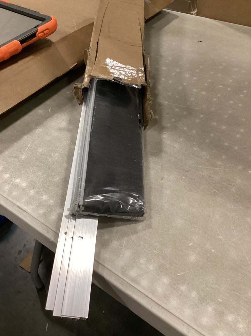 Condition photo showing Good Condition for retsun double layer 3 setsx39.37 inches long brush hair 3 inches door brush sweeps seal garage roll up door brush durable easy mounting for exterior doors (3 sets, double, 3 inches)