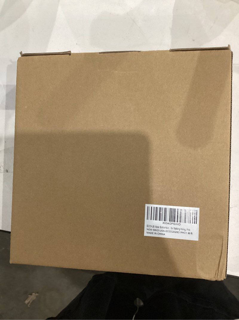 Condition photo showing New/Like New for ECOHUB Water Bottle Holder with Strap, Full Coverage Stanley Cup 40/30 oz Tumbler, Insulated Water Bottle Carrier Bag with Back Safety Pocket, Crossbody Sling with Handle for Walking, Patent Pending pink