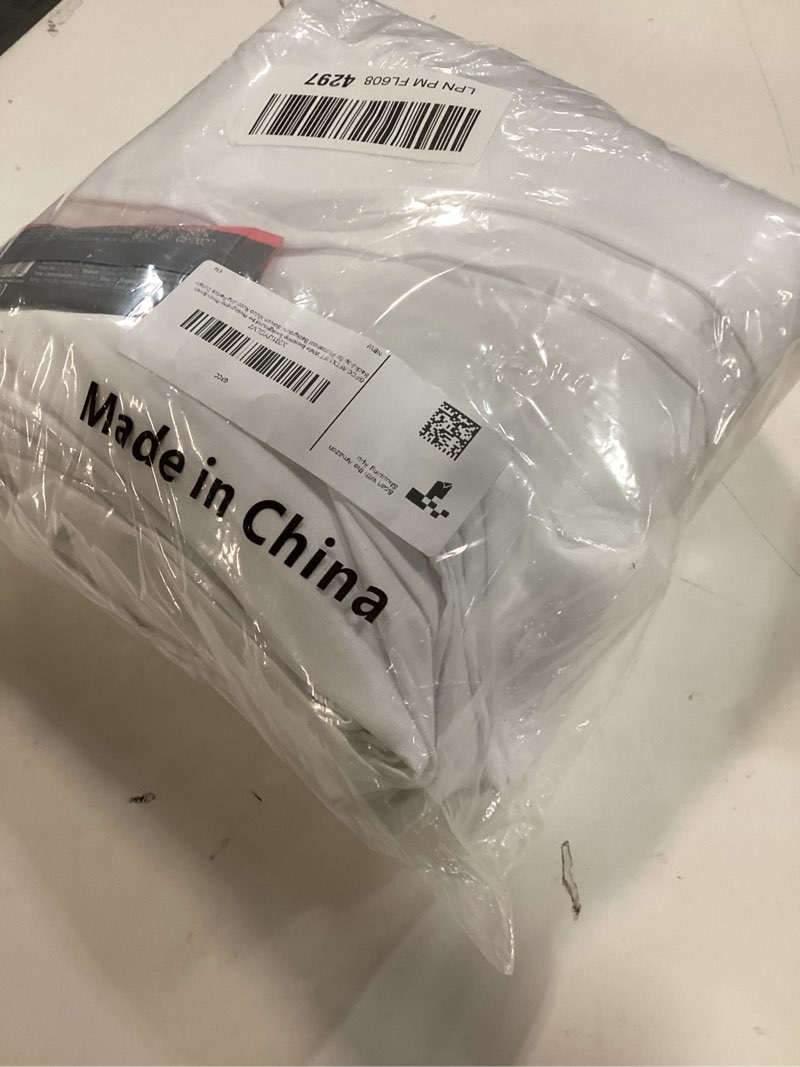 Condition photo showing Good Condition for GFCC 8FTX10FT White Backdrop Background for Photography Photo Booth Backdrop for Photoshoot Background Screen Video Recording Parties Curtain