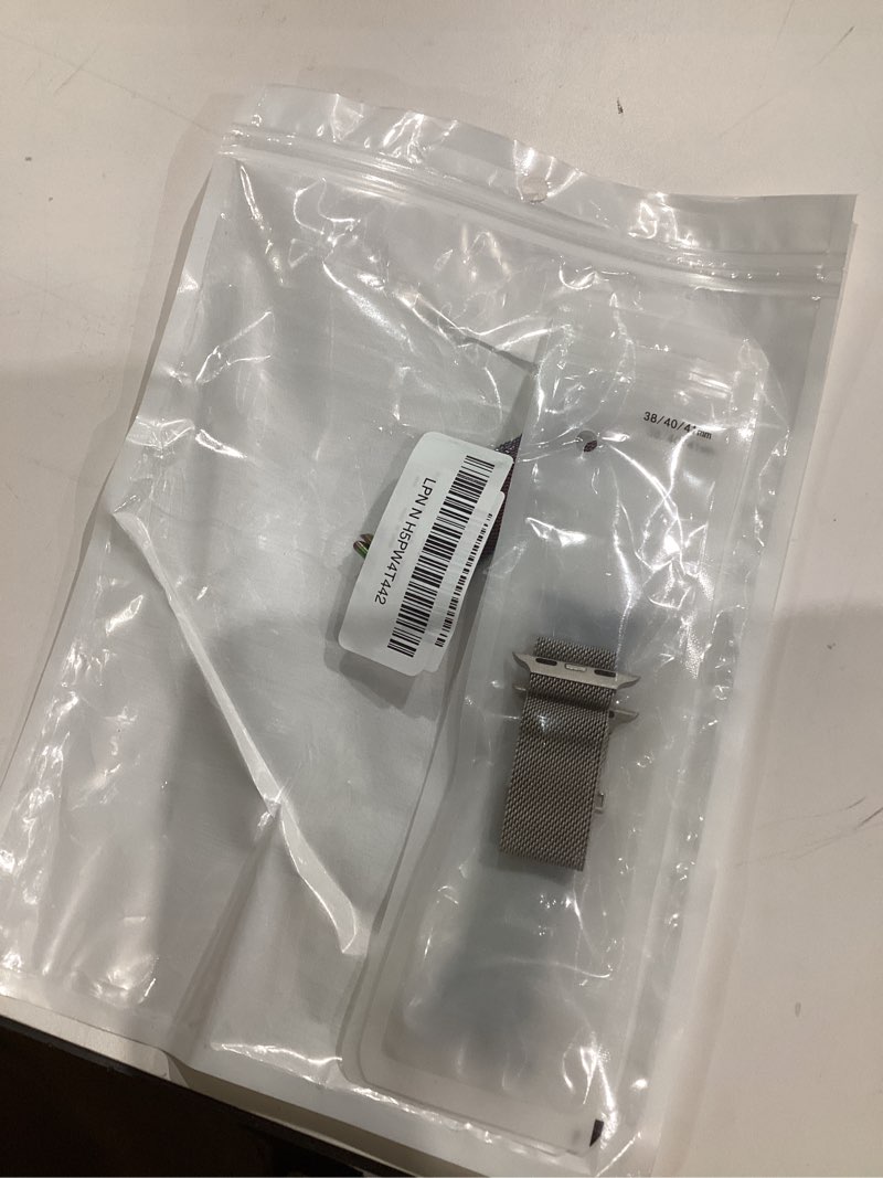 STEEZRD 3 Pack Mesh Metal Apple Watch Bands, 38mm-45mm, Stainless Steel Magnetic Loop Band Replaceme