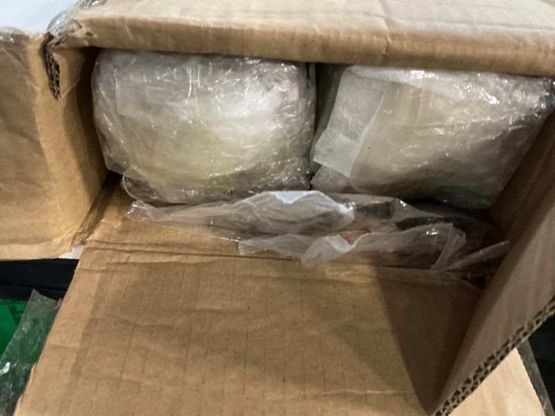 Condition photo showing item condition for Smuxee Walnut Bamboo Luggage Rack Pack of 2, Foldable Suitcase Stand with Storage Shelf, Easily Assembled Luggage Stand with 5 Nylon-Straps for Guest Room Hotel Bedroom Walnut 2PCS