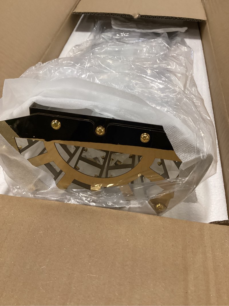 Condition photo showing Good Condition for Kaiyuan Crystal Wall..anity Lighting Fixture 