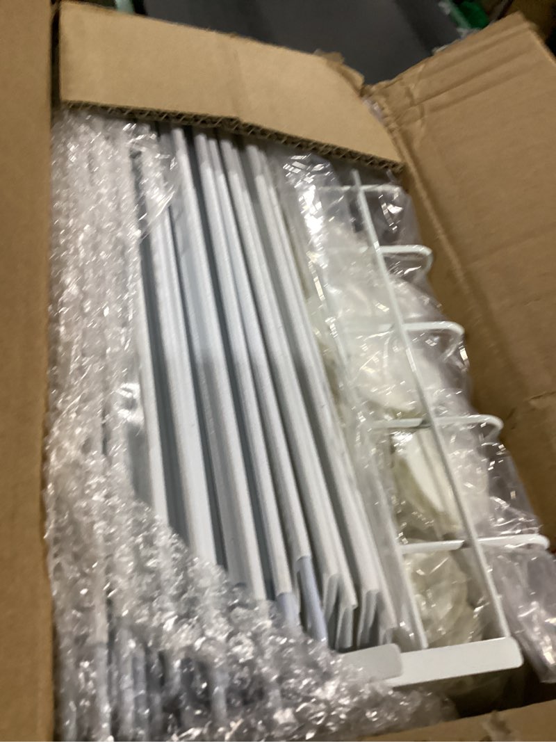 Condition photo showing Good Condition for HOMIDEC Shoe Rack, 6 Tier Shoe Storage Cabinet 24 Pair Plastic Shoe Shelves Organizer for Closet Hallway Bedroom Entryway White 2 by 6