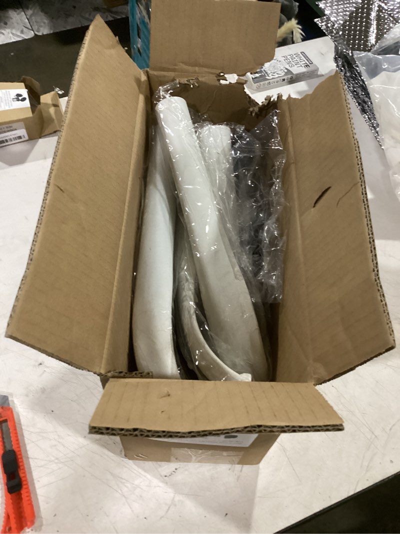 Condition photo showing Good Condition for frassie office chair base replacement with wheels, heavy duty 2500lbs metal stool chair base, 28 inch desk chair base replacement part white