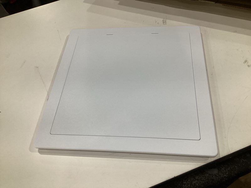 Condition photo showing Good Condition for Access Panel for Drywall - 14 x 14 inch - Wall Hole Cover - Access Door - Plumbing Access Panel for Drywall - Heavy Durable Plastic White (14 x 14)