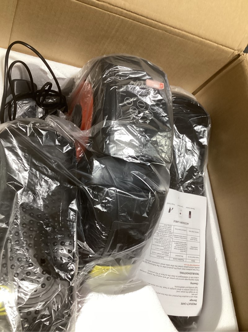 Condition photo showing New/Like New for Under Desk Elliptical Machine, Electric Elliptical Leg Exerciser for Seniors with 12 Adjustable, Portable Quiet Elliptical Exercise Machine, Seated Pedal Exerciser with Remote Control