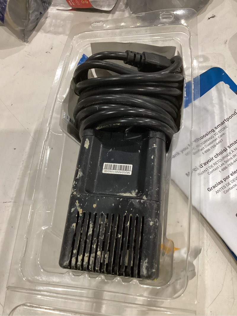 Condition photo showing As Is for smartpond 420 -gph submersible corded electric pond pump