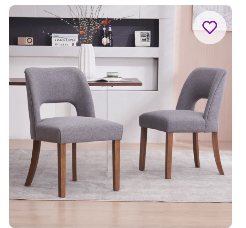 Nakenzie Upholstered Back Side Dining Chair