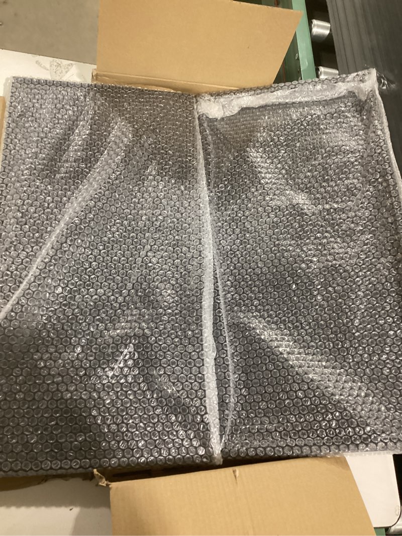 Condition photo showing As Is for Peg Board with RGB+IC LED Strip Lights,2PCS Metal Pegboard Panels,Heavy Duty Pegboard Gaming Room Wall Organizer with Hooks,DIY RGB Gaming Setup Organizer Peg Board Wall Mounted 12 * 24”