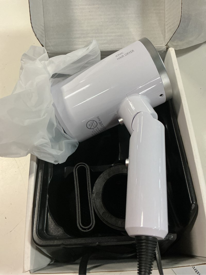 Condition photo showing Good Condition for professional ionic 1800w powerful hot/cool hair dryer w/ attachments